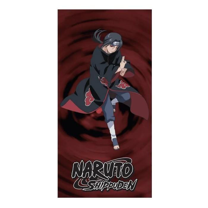 Serviette - Educa Borras - Naruto Shippuden - Microfibre - Rouge - Lavable