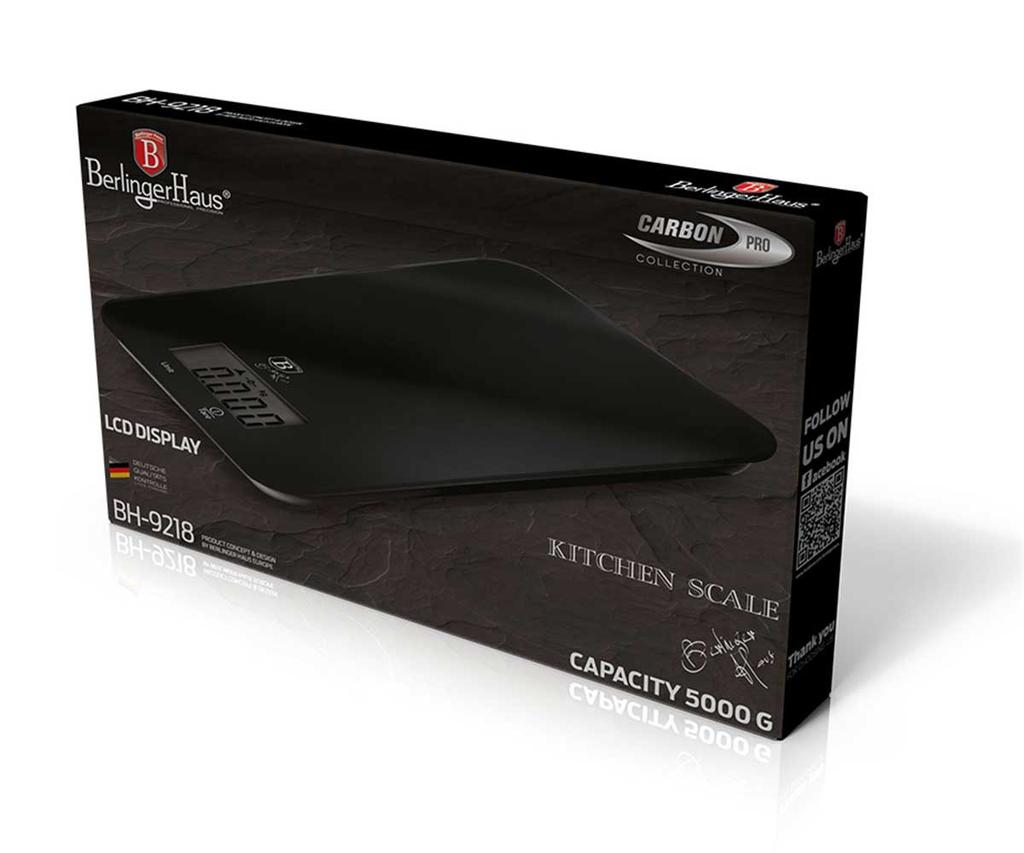 Electronic Kitchen Scale Berlinger Haus Bh-9218