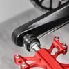 MUQZI 1Pair Quick Release Pedal Holder Titanium Alloy Stainless Steel Pedal MTB Road Bike Quick Release Pedal Extender Adapter