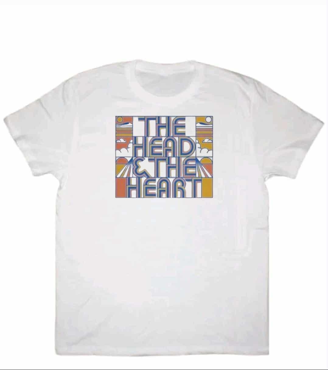 The Head And The Heart 2024 Natural Tour Graphic UnisexT-Shirt XXXL