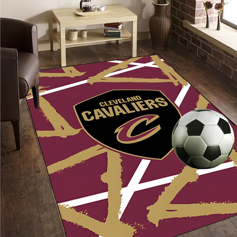 Cleveland Football Rug Office Carpet Non-Slip Mat, Chair Rug Floor Covering for Gaming, Bedroom, Living Room , Home Decor Christmas Gift