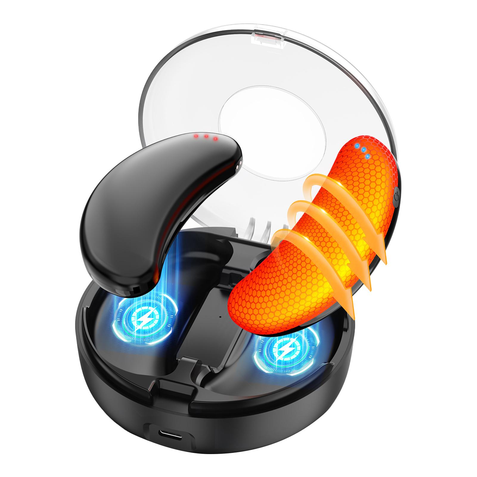 

Rechargeable Hand Warmer with Charging Case 3 Heat Settings Fast Heating Portable for Outdoor Winter Use 55°C