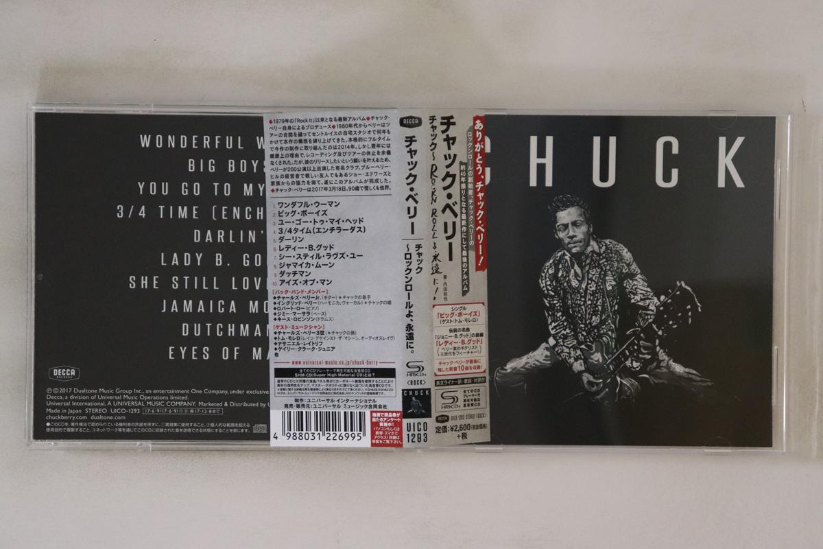 

CD CHUCK BERRY - Chuck UICO1293 DECCA 2017 Japan Obi Rock Used