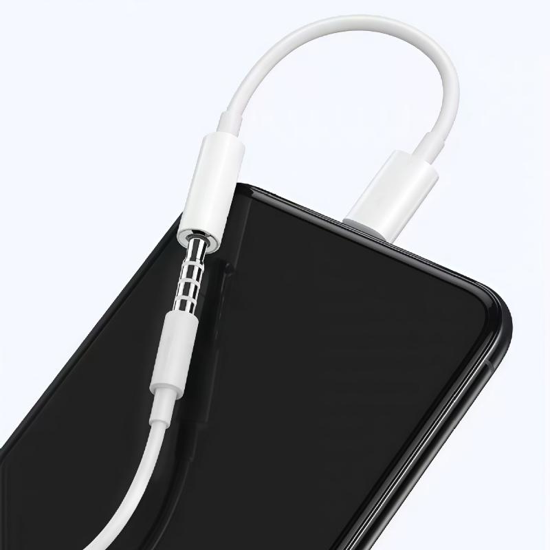 Compatible with Apple Devices and Lightning Headphone Adapters for Calls and Music Playback