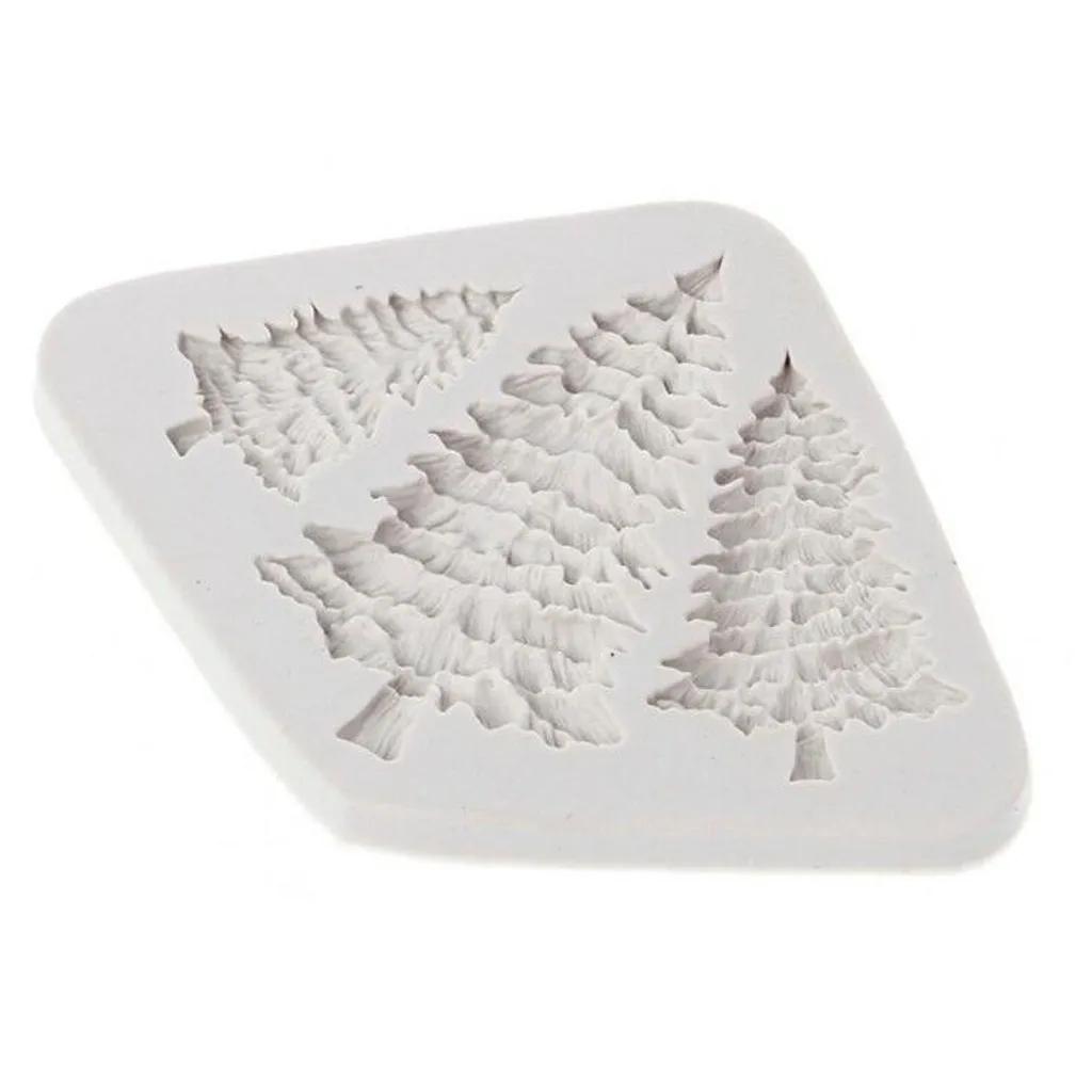

Christmas Silicone Fondant Cake Mold Mould Chocolate Baking Candy Craft Candy Mold Baking Accessories pasteleria серый