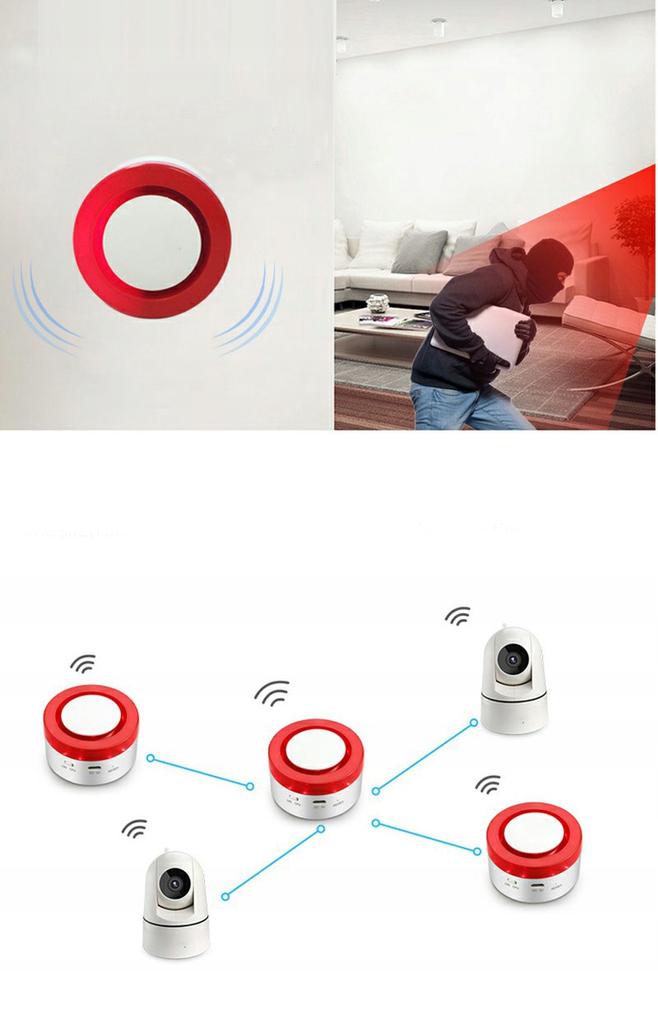 Tuya Wi-Fi Mini Alarm Kit