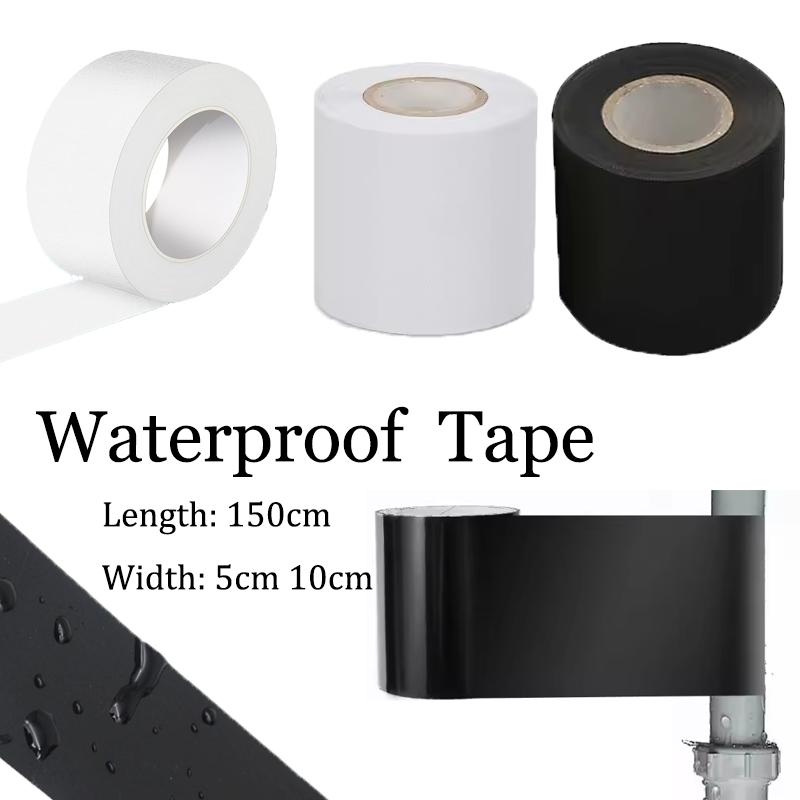 150cm Superstark PVC Vattentät Silikontejp Vattenrör Snabb Läckagesäker Reparation Isolering Lim Stoppa Läckage Försegling Reparation