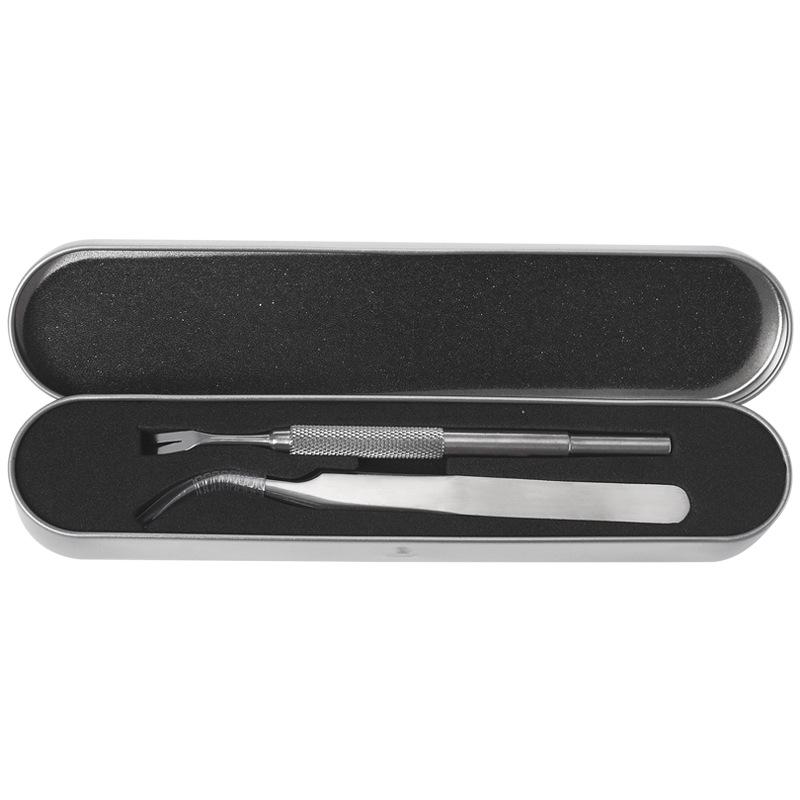 Stainless Steel Pet Grooming Set: Nail Clippers, Tick Tweezers, Lice Fork, Lice Clips for Dogs