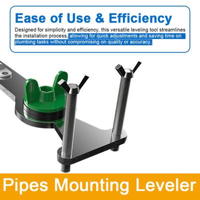 Edelstahl Warm-und Kaltwasserleitungen Leveler MultiPurpose Fest Leveler MultiAdjustable
