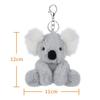 Apricot Lamb Clever Koala Cute Soft Keychain Plush Toy, Perfect for Boys and Girls, Fits Kids Backpacks and Purses, 10cm