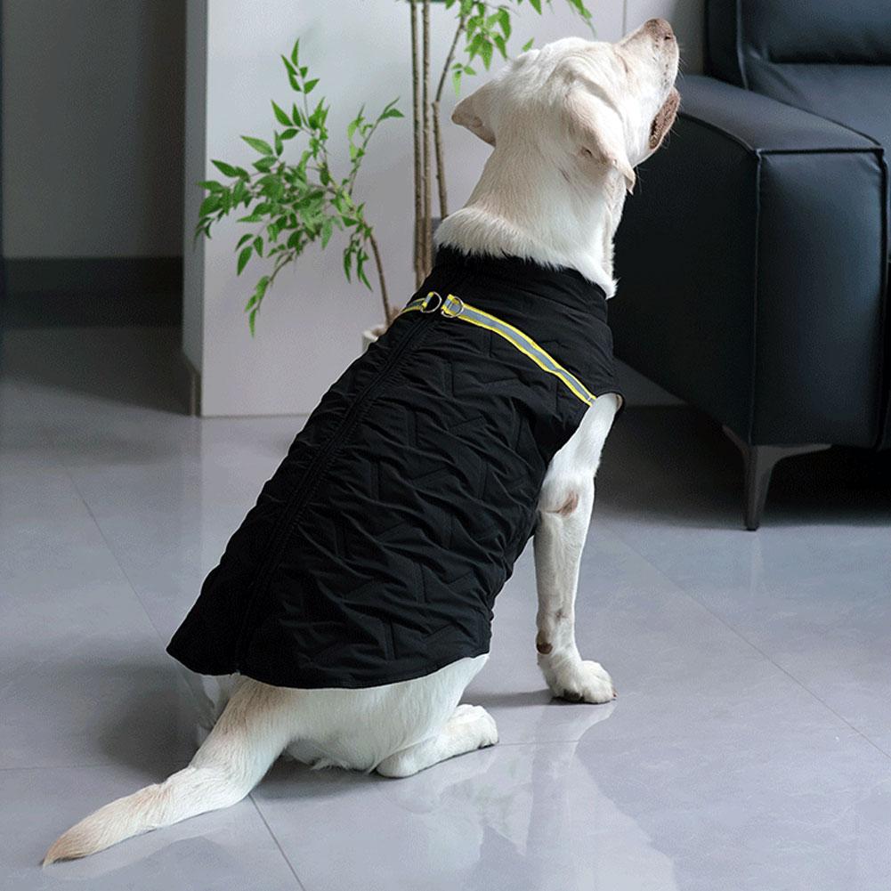 1.5-32.5kg Warm Waterproof Vest Golden Retriever Big Dog Clothes Winter Dog Vest Coat for Small Medium Large Dogs