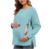 Women's Solid Color Long Sleeved Fashionable Women's Casual Top