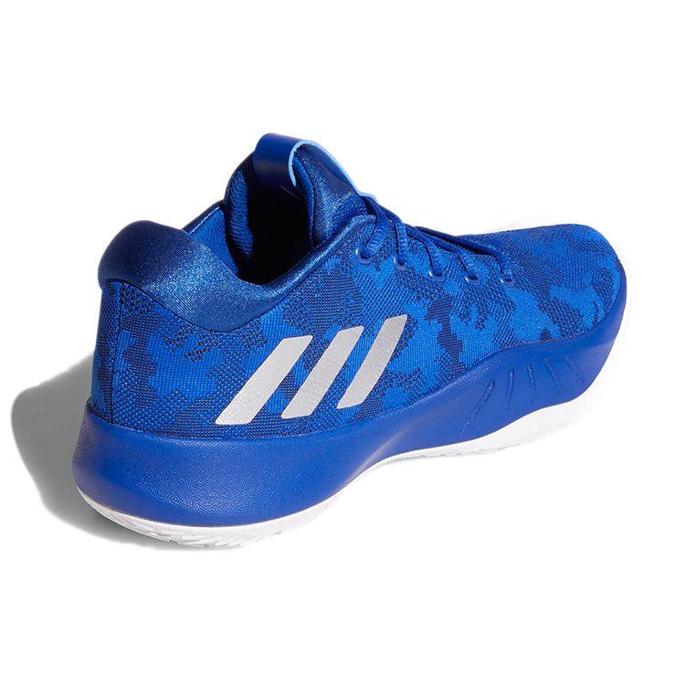 Adidas Nxt Lvl Spd Vi Synthetic Leather Comfortable Casual Non-Slip Wear-Resistant Mid-Top Retro Basketball Shoes Men Sneaker Blue CQ0551