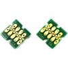 T7251-T7254 T725A White Ink Cartridge Chip Compatible with Ep-Son SureColor F2000 F2100 SC-F2000 SC-F2100 Printer T725A00 White Chips (Color : K C M
