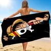 1Pc Adventure Luffy Beach Towel Quick Dry Multiuse For Beach Pool Gym Yoga Home Travel Christmas Halloween Xmas Gift G1304