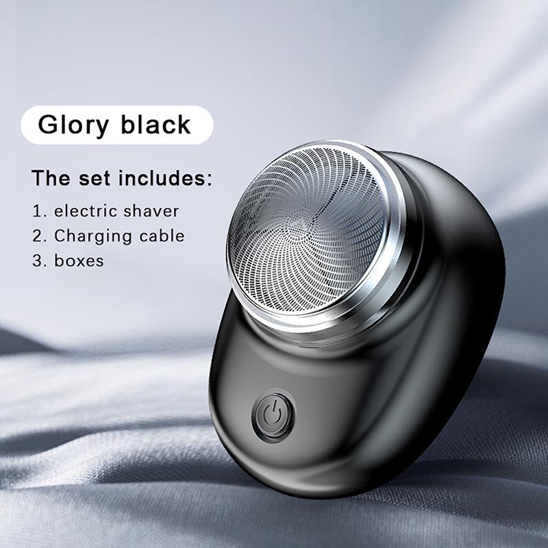Electric Shaver Portable Razor Travel Attire Wet And Dry Men Usb Rechargeable Shaver Charging Simple Washable Father'S Day Gift