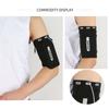 Wrist Bag Reflective Elasticity Sleeve Bag Phone Armband Bag Case Cover Holder Mobile Phone Arm Bag