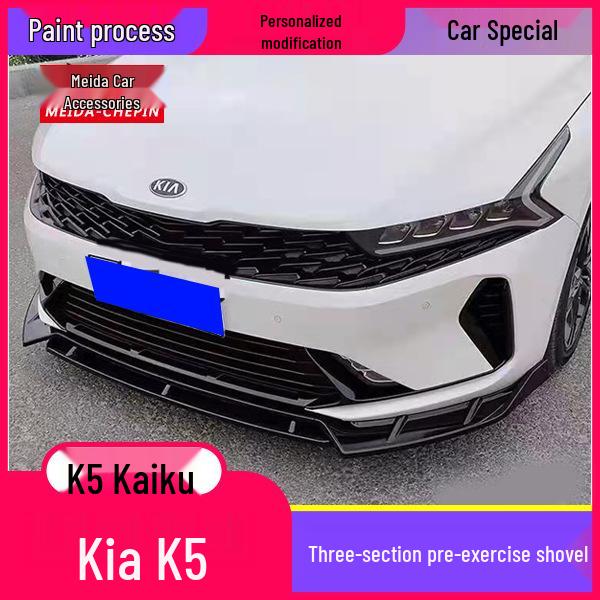 KIA K5 20-22 Front Splitter & Side Skirts: Anti-Scratch 3-Piece Set