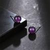 Handcrafted Gemstones Studs Earrings Stylish Crystal Bead Design Ear Accessories Jewelry For Everyday Formal Wear