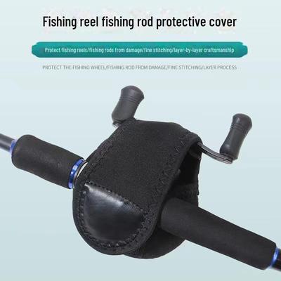 Borsa per Mulinello da Pesca Luya - Copertura per Mulinello da Spinning a Goccia e Mulinello a Tamburo: Stoccaggio Spesso, Antiurto, Antiurto