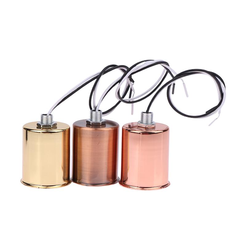 E27 Ceramic Screw Light Base Light Socket Round Led Filament Lamp Holder Indoor Led Lamp Part Easy To Install For Led Light