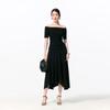VEROMODA Pleated Irregular Hem A-line Skirt