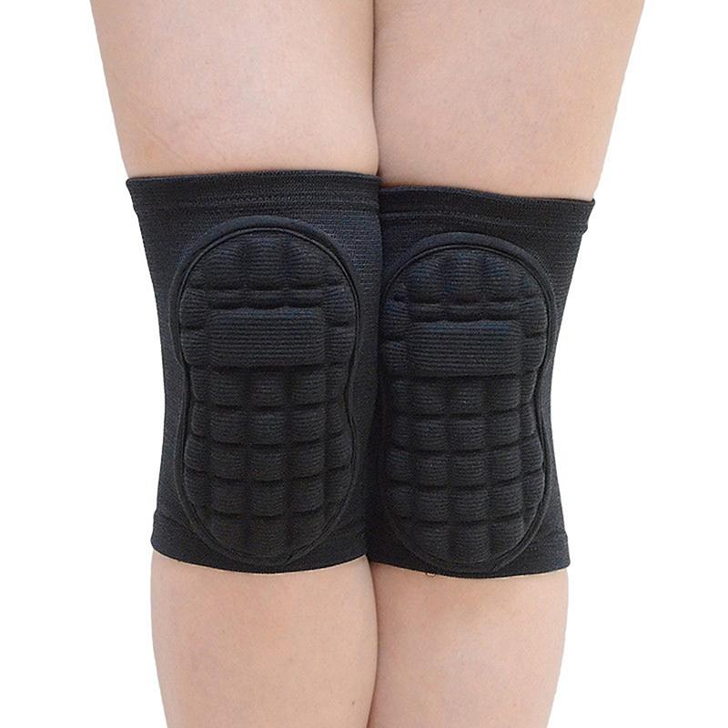 1Pair Protective Sponge Knee Pads For Volleyball, Soft Breathable Knee Support Knee Brace For Women Men Sports Dance Football