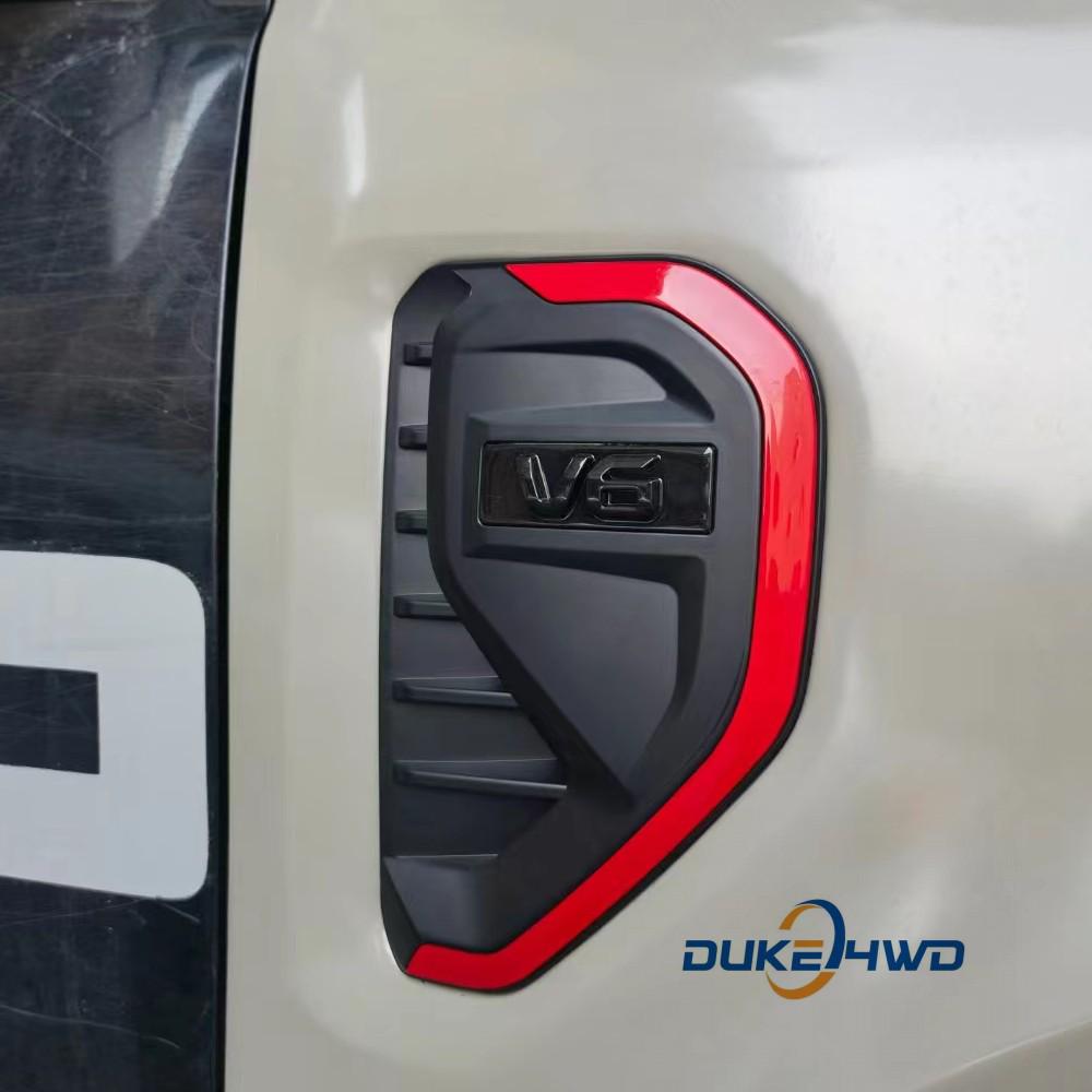 Ford Ranger 22-23 Air Intake Vent Cover: Pickup Truck Decorative Accessory with German Quality