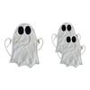 Ghost Candy Bag Spooky White Ghost Goodie Bags Fabric Ghost