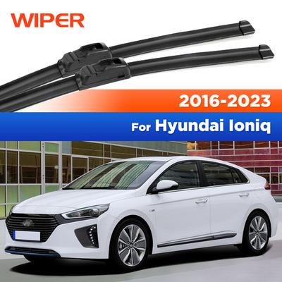For Hyundai Ioniq 2016- Wiper Front Wiper Blades Windshield Windscreen Window Brushes 26"+18"