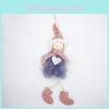 Cute And Soft Angel Plush Doll In Festive Colors For Christmas Decoration