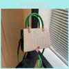 Chic Retro Woven Shoulder Bag With Zipper Closure For Women In Various Colors
