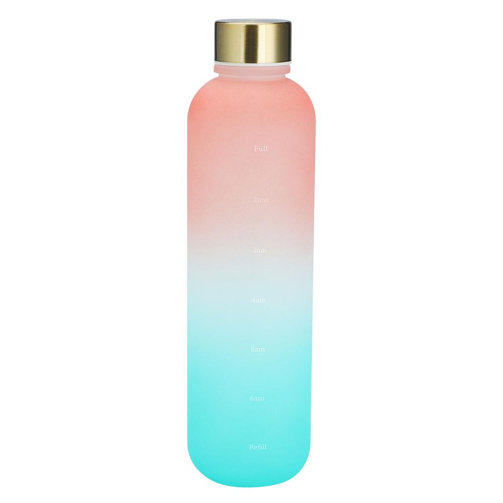 1000ml Outdoor Large Capacity Frosted Sports Water Cup
