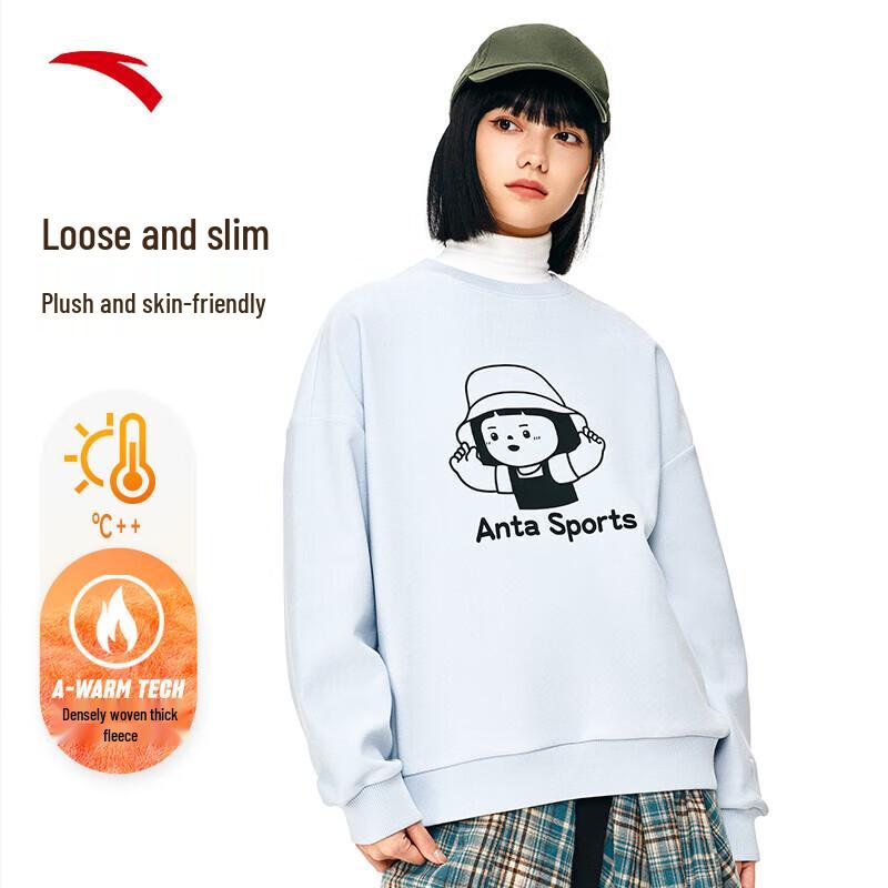 ANTA x Inner Child Women s Fleece Pullover Sweatshirt XL