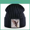 Hats For Knitted Fashion New Men Women Wolf Pattern Skullies Beanies Unisex Knitting Streetwear Hip Hop Bonnet Caps Kpop Gorras