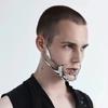 Punk Irregular Metal Mask Trendy Mechanical Bloodshed Mask For Women Men Halloween Ball Party Paty Mask Jewelry Accessories