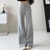 Loose Casual Pants Women Drawstring Wide Leg Pants Fashion Straight Leg Pants  Gym