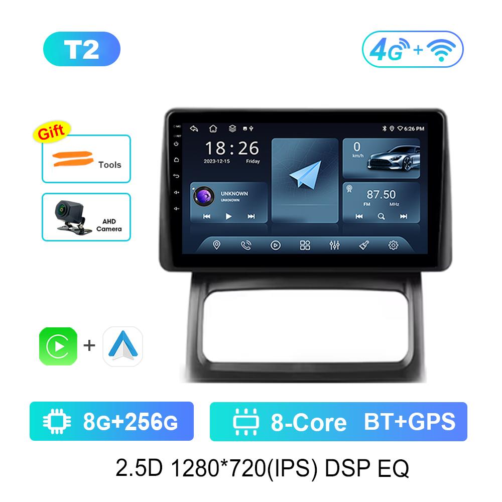 Car Video Multimedia Player DSP Stereo 9 Inch for Renault Clio 2 BB CB 2001 - 2012 Android System GPS Navi WiFi IPS Screen 4G BT