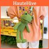 Plush Crossbody Frog Bag Doll Shoulder Cute Cartoon Toy Backpack Gift Birthday
