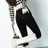 Commuter Internet celebrity jeans women's high waist leggings 2025 autumn and winter new thin elastic pencil pants