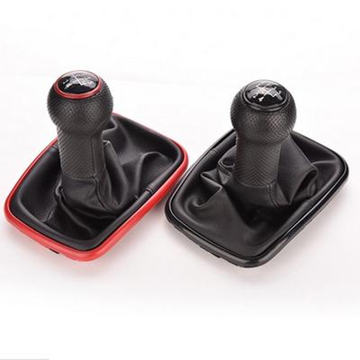 5-biegowa sztuczna skóra Shifter Gałka zmiany biegów Gaiter Boot dla VW Mk4 Golf