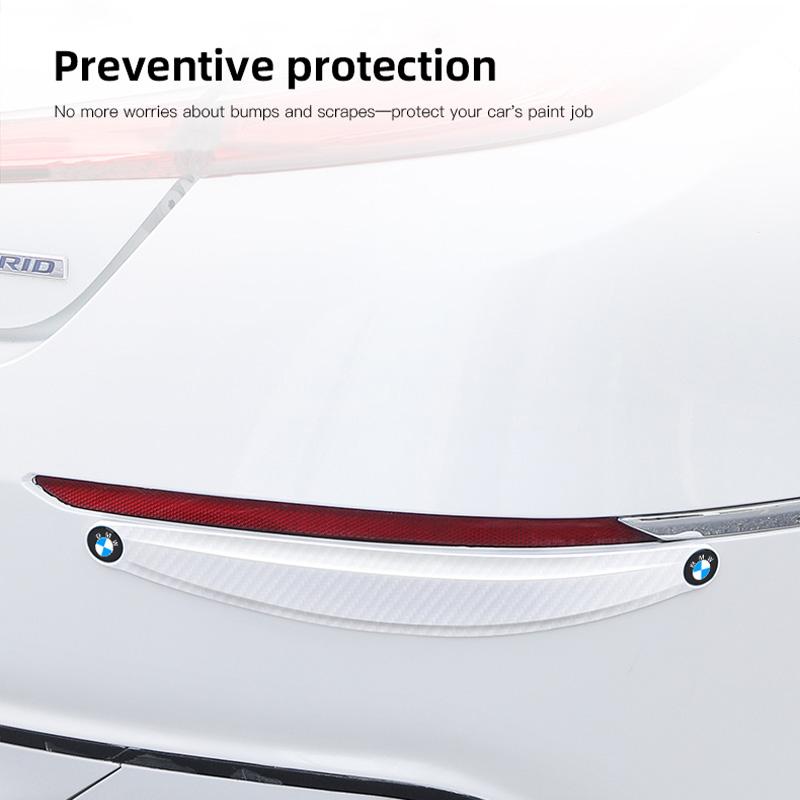 CXVA5 Anti Collision Car Bumper Guard Strip Car Stickers For BMW F30 F10 E90 F20 E46 E60 E70 E39 E36 Car Door Edge Guards Trim Molding
