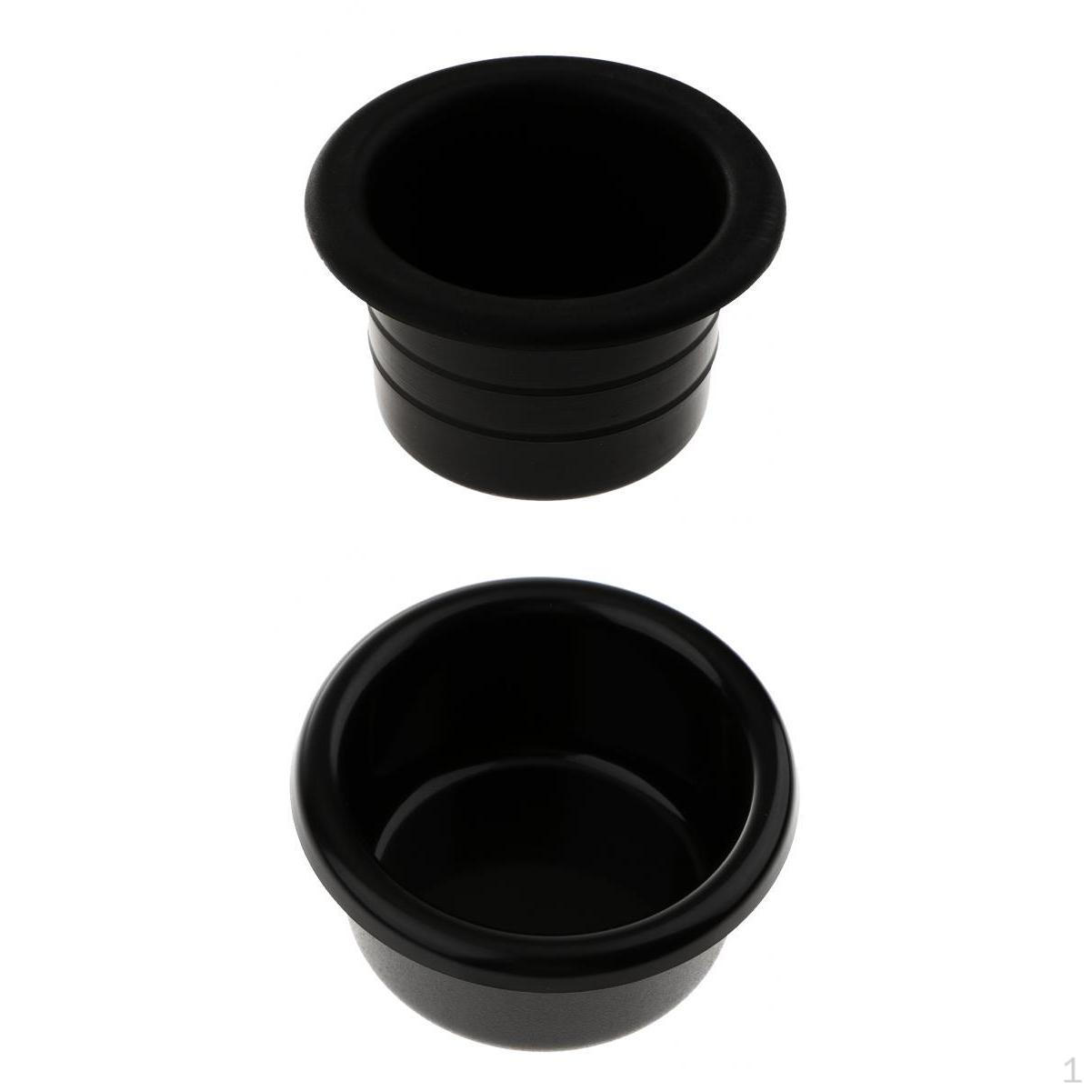 

2 шт. 100 мм/90 мм Пластиковый подстаканник для лодок, автодомов, автомобилей, грузовиков, карманы для игрового стола и т. д.