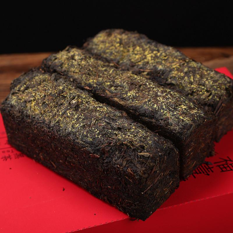 Hunan Anhua Tianjian Fu Black Tea Golden Flower 1kg Natural Healthy Premium