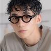 Vintage Rivet Small Round Sunglasses Women Men Metal Hinge Glasses Frame Grey Transparent Shades Outdoor Eyewear Lentes