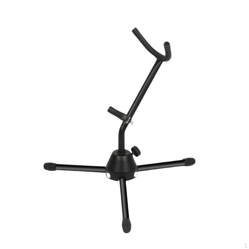 Foldable Saxophone Stand Soft Rubber Sponge Padding Accessories Professional Wind Instrument Display