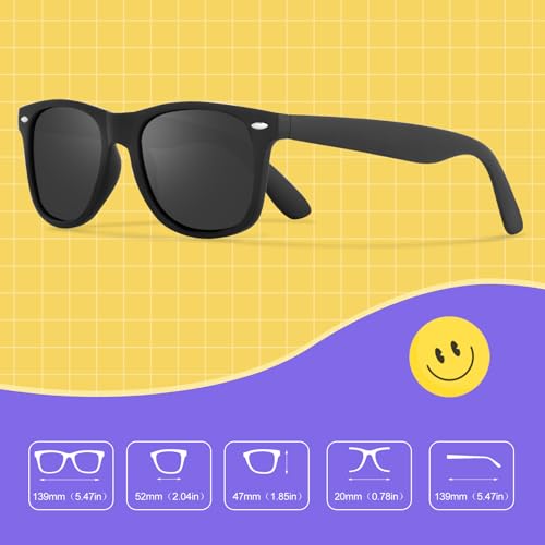 Polarized Sunglasses Men Women Wellington Style Suitable Driving UV Protection Stylish Square Design Hiking Fishing.