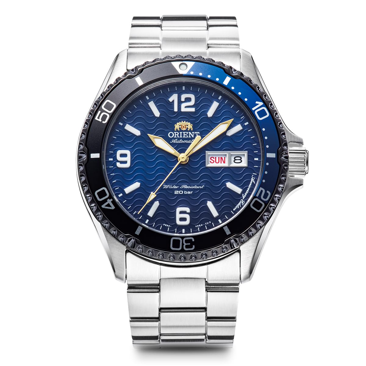 

ORIENT Mako Automatic Watch Mechanical Automatic Watch Limited to 500 Domestic Warranty Blue Gradation [ORIENT] Diver s Manufacturer s RN-AA0822L