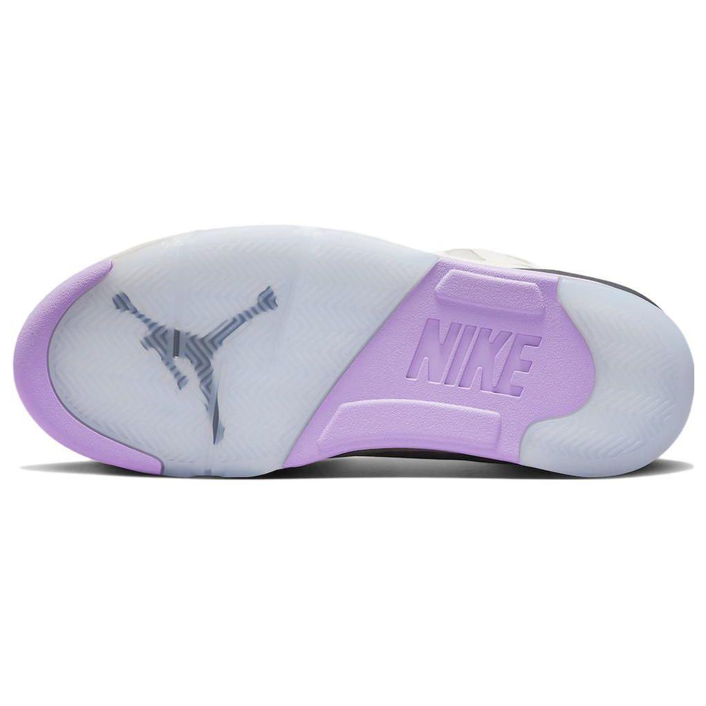 DJ Khaled x Air Jordan 5 Retro We The Best - Plachetnicová Unisexové Tenisky Bílá Vypraná Žlutá Fialová Hvězda DV4982-175