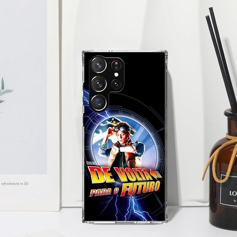 Back To The Future TV Phone Case For Samsung Galaxy S26 S25 Edge S24 FE S23 S22 Ultra S21 Plus S20 + Art Fundas Back Cover Galax